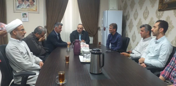 نشست عیسی پایین محلی معاون هماهنگی دانشگاه فرهنگیان استان گلستان با کارکنان واحد دانشگاهی شهید بهشتی گنبدکاووس 5