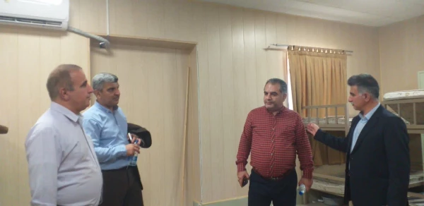 بازدید علمشاهی رئیس اداره مالی و طرح برنامه استان گلستان به همراه اعضاء کارشناسان دیوان محاسبات از روند توسعه و پیشرفت واحد دانشگاهی شهید بهشتی گنبد کاووس 4