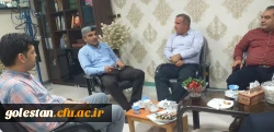 بازدید علمشاهی رئیس اداره مالی و طرح برنامه استان گلستان به همراه اعضاء کارشناسان دیوان محاسبات از روند توسعه و پیشرفت واحد دانشگاهی شهید بهشتی گنبد کاووس 7