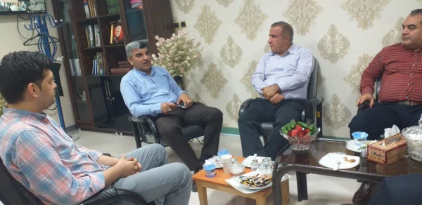 بازدید علمشاهی رئیس اداره مالی و طرح برنامه استان گلستان به همراه اعضاء کارشناسان دیوان محاسبات از روند توسعه و پیشرفت واحد دانشگاهی شهید بهشتی گنبد کاووس 7