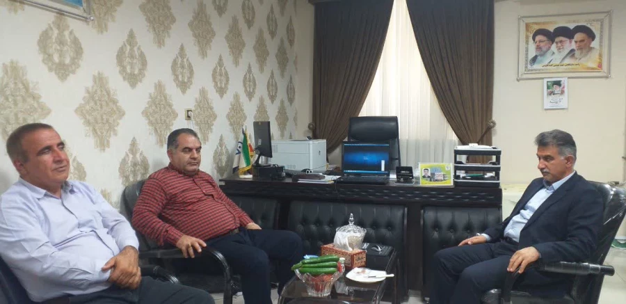 بازدید علمشاهی رئیس اداره مالی و طرح برنامه استان گلستان به همراه اعضاء کارشناسان دیوان محاسبات از روند توسعه و پیشرفت واحد دانشگاهی شهید بهشتی گنبد کاووس 8