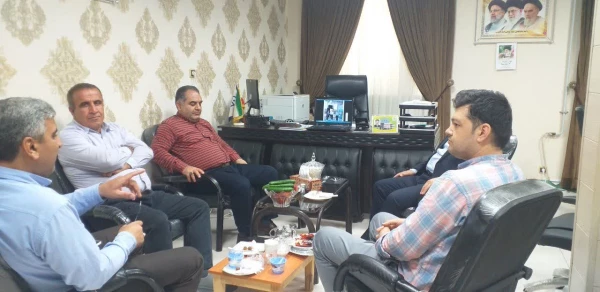 بازدید علمشاهی رئیس اداره مالی و طرح برنامه استان گلستان به همراه اعضاء کارشناسان دیوان محاسبات از روند توسعه و پیشرفت واحد دانشگاهی شهید بهشتی گنبد کاووس 9