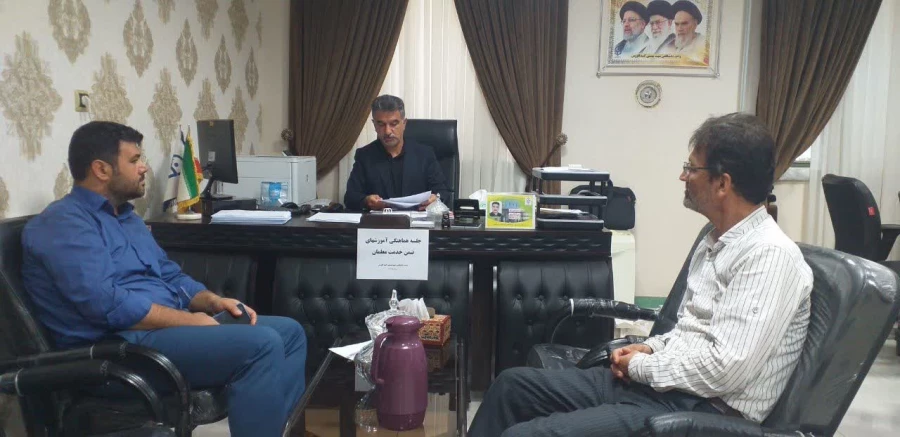 برگزاری جلسه هماهنگی آموزش های ضمن خدمت معلمان در واحد دانشگاهی شهید بهشتی گنبدکاووس 3