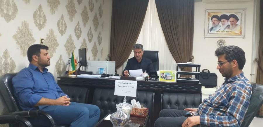 برگزاری جلسه شورای هماهنگی در خصوص برگزاری جشن فارغ التحصیلی ورودی های 1398 در واحد دانشگاهی شهیدبهشتی گنبدکاووس 4