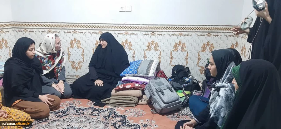 حضور سرپرست پردیس امام خمینی (ره) گرگان در جمع اردوی جهادی دانشجو معلمان دانشگاه فرهنگیان استان گلستان در روستای کشکک رامیان .
 2