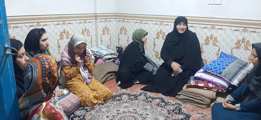 حضور سرپرست پردیس امام خمینی (ره) گرگان در جمع اردوی جهادی دانشجو معلمان دانشگاه فرهنگیان استان گلستان در روستای کشکک رامیان .
 2