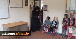 حضور سرپرست پردیس امام خمینی (ره) گرگان در جمع اردوی جهادی دانشجو معلمان دانشگاه فرهنگیان استان گلستان در روستای کشکک رامیان .
 2