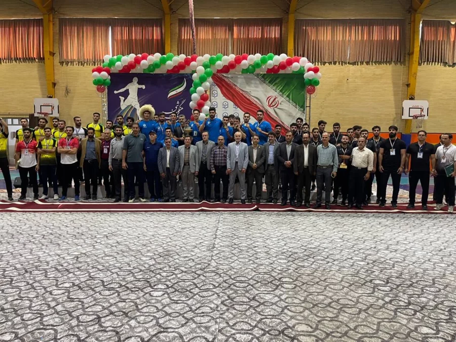 کسب عنوان قهرمانی والیبال