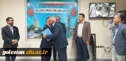 جلسه تکریم و معارفه سرپرست واحد دانشگاهی شهید بهشتی گنبد کاووس برگزار شد:  9