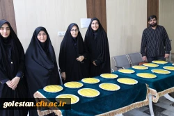 پخت وتوزیع حلوا و حلیم در پردیس امام خمینی(ره) گرگان 2