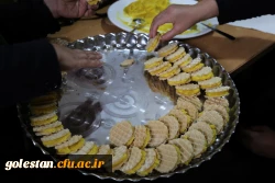 پخت وتوزیع حلوا و حلیم در پردیس امام خمینی(ره) گرگان 2