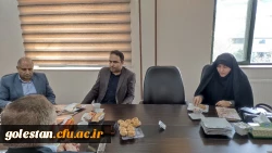 نشست سرپرست دانشگاه فرهنگیان با مسئول کانون مشاوره و مددکاری آستان قدس رضوی برگزار شد. 2