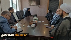 نشست سرپرست دانشگاه فرهنگیان با مسئول کانون مشاوره و مددکاری آستان قدس رضوی برگزار شد. 3