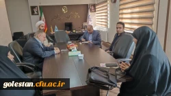 نشست سرپرست دانشگاه فرهنگیان با مسئول کانون مشاوره و مددکاری آستان قدس رضوی برگزار شد. 4