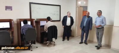 بازدید سرپرست دانشگاه فرهنگیان استان گلستان از فرایند بررسی صلاحیت عمومی و اختصاصی داوطلبان ورودی ۱۴۰۲