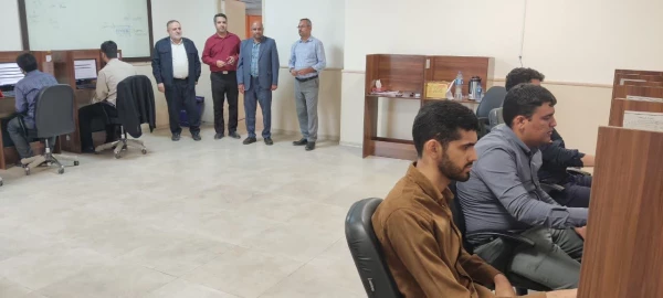 بازدید سرپرست دانشگاه فرهنگیان استان گلستان از فرایند بررسی صلاحیت عمومی و اختصاصی داوطلبان ورودی ۱۴۰۲ 3