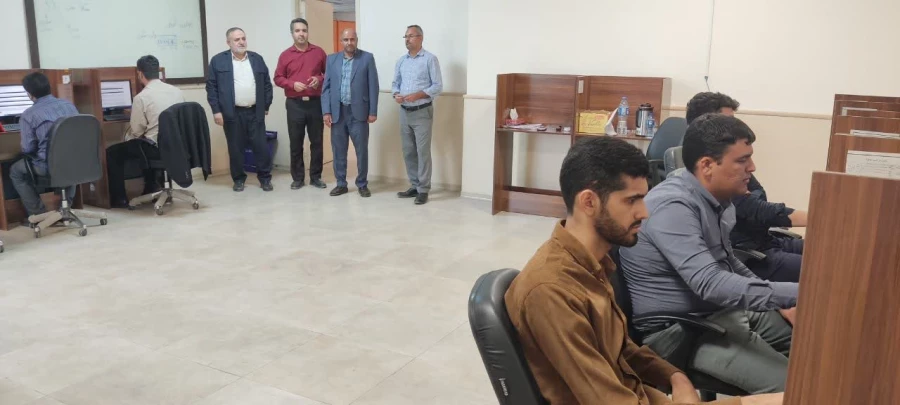 بازدید سرپرست دانشگاه فرهنگیان استان گلستان از فرایند بررسی صلاحیت عمومی و اختصاصی داوطلبان ورودی ۱۴۰۲ 3