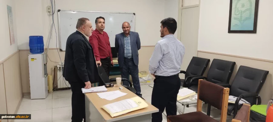 بازدید سرپرست دانشگاه فرهنگیان استان گلستان از فرایند بررسی صلاحیت عمومی و اختصاصی داوطلبان ورودی ۱۴۰۲ 4