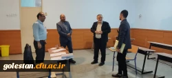بازدید سرپرست دانشگاه فرهنگیان استان گلستان از فرایند بررسی صلاحیت عمومی و اختصاصی داوطلبان ورودی ۱۴۰۲ 9