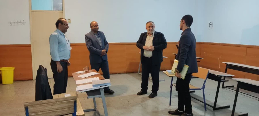 بازدید سرپرست دانشگاه فرهنگیان استان گلستان از فرایند بررسی صلاحیت عمومی و اختصاصی داوطلبان ورودی ۱۴۰۲ 9