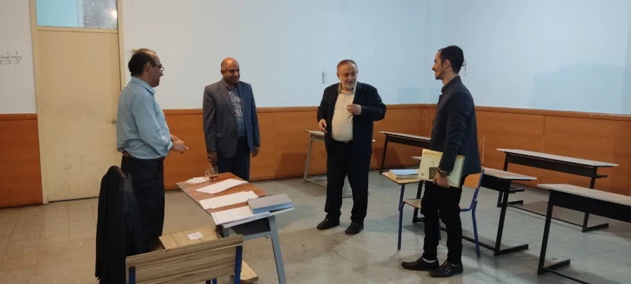 بازدید سرپرست دانشگاه فرهنگیان استان گلستان از فرایند بررسی صلاحیت عمومی و اختصاصی داوطلبان ورودی ۱۴۰۲ 10