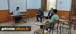 بازدید سرپرست دانشگاه فرهنگیان استان گلستان از فرایند بررسی صلاحیت عمومی و اختصاصی داوطلبان ورودی ۱۴۰۲ 15