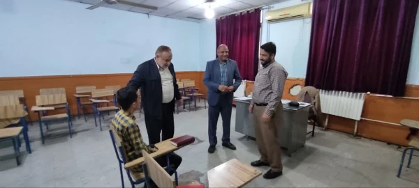 بازدید سرپرست دانشگاه فرهنگیان استان گلستان از فرایند بررسی صلاحیت عمومی و اختصاصی داوطلبان ورودی ۱۴۰۲ 17