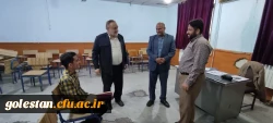 بازدید سرپرست دانشگاه فرهنگیان استان گلستان از فرایند بررسی صلاحیت عمومی و اختصاصی داوطلبان ورودی ۱۴۰۲ 18