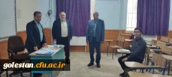 بازدید سرپرست دانشگاه فرهنگیان استان گلستان از فرایند بررسی صلاحیت عمومی و اختصاصی داوطلبان ورودی ۱۴۰۲ 20