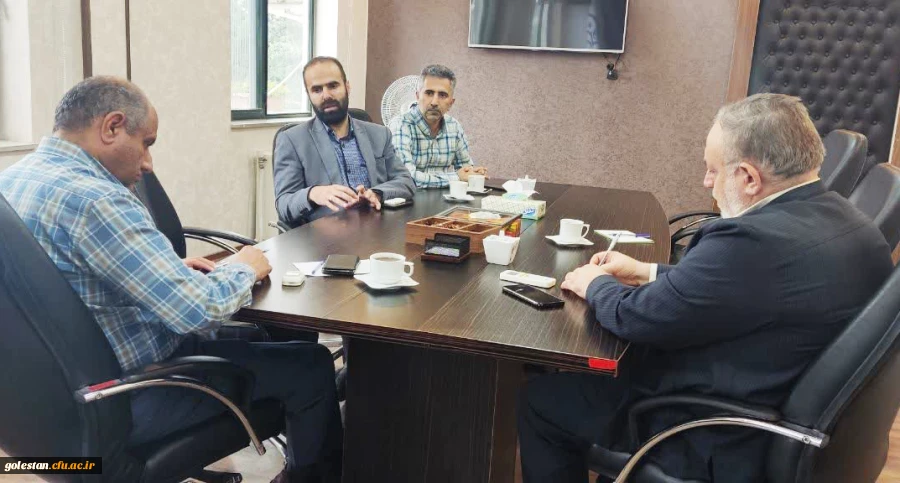جلسه سرپرست دانشگاه فرهنگیان استان گلستان با معاونت علمی و پژوهشی سپاه نینوای استان گلستان 3