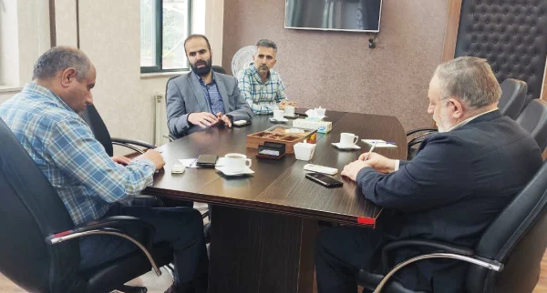 جلسه سرپرست دانشگاه فرهنگیان استان گلستان با معاونت علمی و پژوهشی سپاه نینوای استان گلستان 3