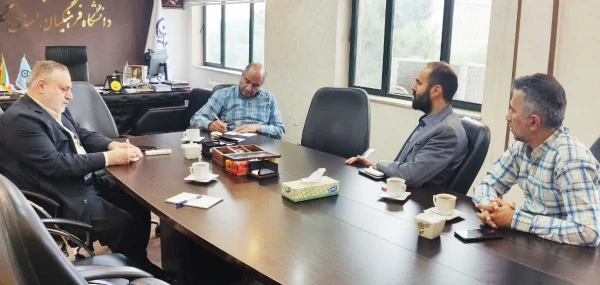 جلسه سرپرست دانشگاه فرهنگیان استان گلستان با معاونت علمی و پژوهشی سپاه نینوای استان گلستان 4