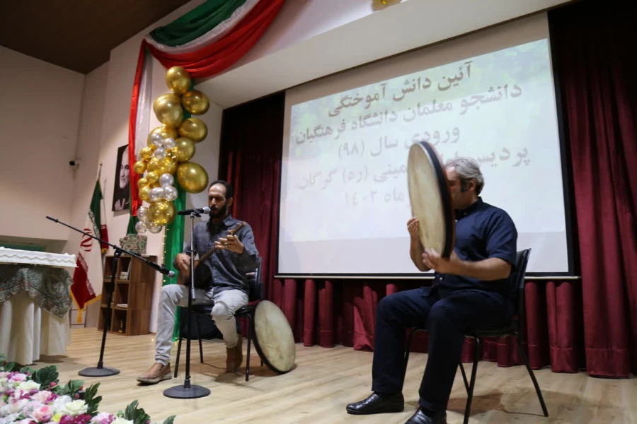 آیین دانش آموختگی ۲۷۲ دانشجو معلم ورودی سال ۹۸ دانشگاه فرهنگیان پردیس امام خمینی(ره) گرگان برگزار شد.  2