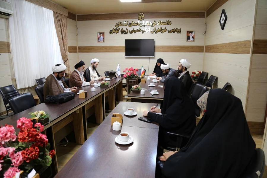 جلسه هم اندیشی ائمه جماعات دانشگاه فرهنگیان استان گلستان پیرامون مسائل فرهنگی و تربیتی .  3