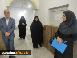 بازدید دبیر هیات نظارت دانشگاه ها استان گلستان و هیات همراه از پردیس امام خمینی (ره) گرگان  2