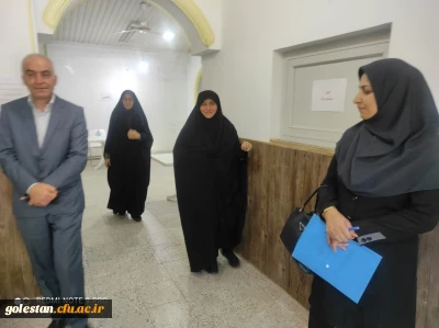 بازدید دبیر هیات نظارت دانشگاه ها استان گلستان و هیات همراه از پردیس امام خمینی (ره) گرگان 