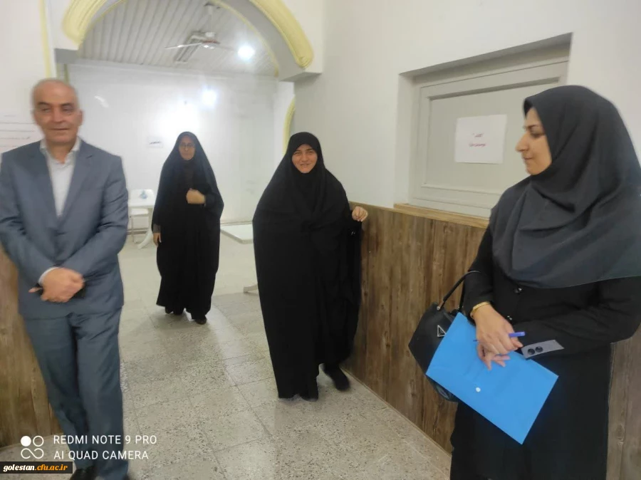 بازدید دبیر هیات نظارت دانشگاه ها استان گلستان و هیات همراه از پردیس امام خمینی (ره) گرگان  2