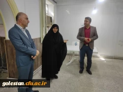 بازدید دبیر هیات نظارت دانشگاه ها استان گلستان و هیات همراه از پردیس امام خمینی (ره) گرگان  2