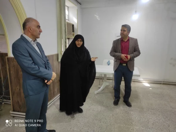 بازدید دبیر هیات نظارت دانشگاه ها استان گلستان و هیات همراه از پردیس امام خمینی (ره) گرگان  2