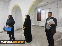 بازدید دبیر هیات نظارت دانشگاه ها استان گلستان و هیات همراه از پردیس امام خمینی (ره) گرگان  2