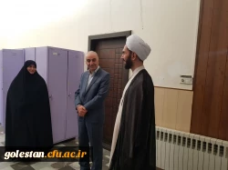 بازدید دبیر هیات نظارت دانشگاه ها استان گلستان و هیات همراه از پردیس امام خمینی (ره) گرگان  2