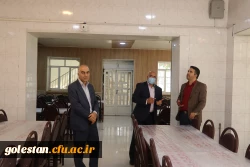 بازدیددبیر هیات نظارت دانشگاه های استان گلستان و هیات همراه از واحد دانشگاهی شهیدبهشتی گنبدکاووس 5