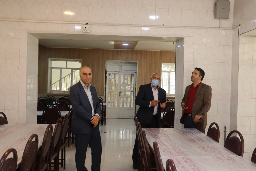 بازدیددبیر هیات نظارت دانشگاه های استان گلستان و هیات همراه از واحد دانشگاهی شهیدبهشتی گنبدکاووس 5