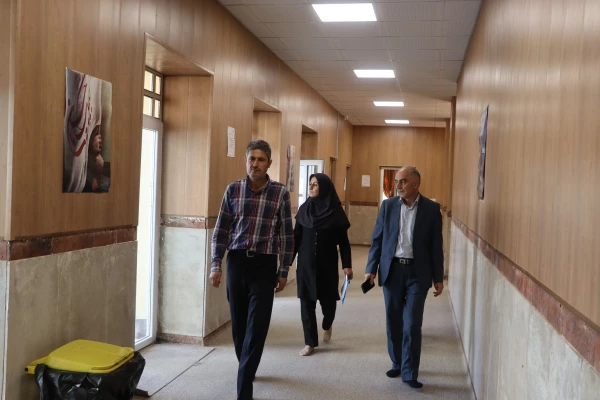 بازدید دبیر هیات نظارت دانشگاه های استان گلستان و هیات همراه از واحد دانشگاهی شهیدبهشتی گنبدکاووس 2
