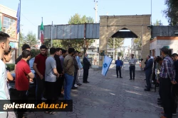 تجمع دانشجویان و کارکنان واحد دانشگاهی شهید بهشتی گنبد کاووس در محکومیت جنایت رژیم صهیونیستی  2