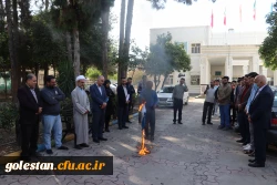 تجمع دانشجویان و کارکنان واحد دانشگاهی شهید بهشتی گنبد کاووس در محکومیت جنایت رژیم صهیونیستی  4