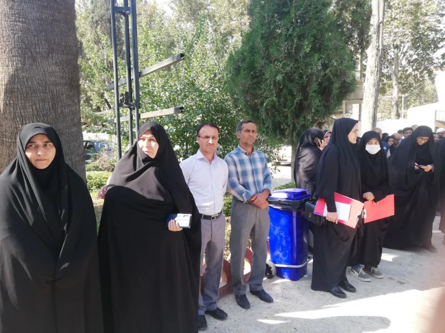 تجمع اعتراضی دانشجویان پردیس امام خمینی(ره) گرگان در محکومیت حمله وحشیانه رژیم نامشروع اسرائیل به بیمارستان المعمدانی غزه  . 2