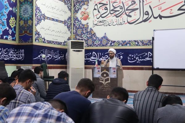 برگزاری کارگاه درخصوص وقایع اخیر فلسطین و نقش حاج قاسم درمنطقه با حضور حجت الاسلام کریمی رئیس سازمان تبلیغات اسلامی گنبد 5