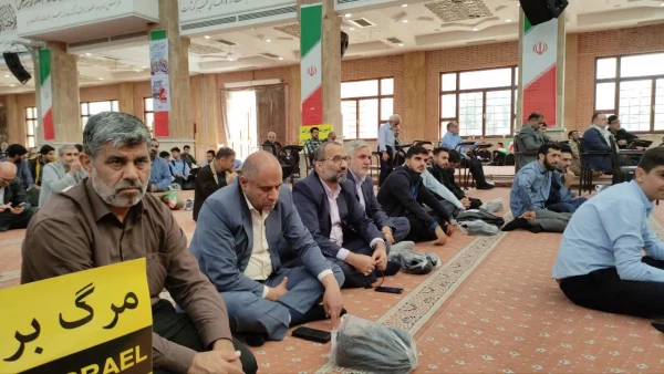 حضور انقلابی دانشگاه فرهنگیان گلستان در راهپیمایی با شکوه 13 آبان 12