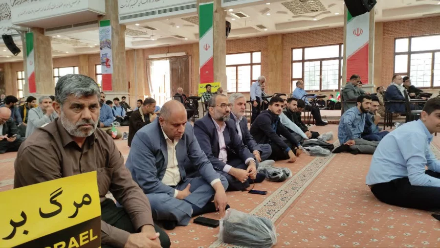 حضور انقلابی دانشگاه فرهنگیان گلستان در راهپیمایی با شکوه 13 آبان 12